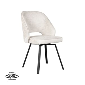 LEWIS DINING CHAIR CREAM