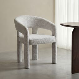 TAKARA DINING CHAIR CHAMPAGNE SUPERB
