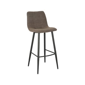 CHASE BAR STOOL BROWN BOUCLE