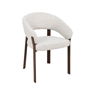 SATO DINING CHAIR WALNUT/NATURAL