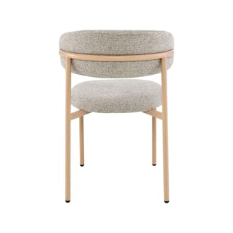 KAITO DINING CHAIR OAK/BEIGE