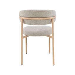 KAITO DINING CHAIR OAK/BEIGE