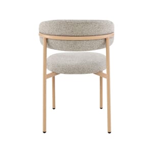 KAITO DINING CHAIR OAK/BEIGE