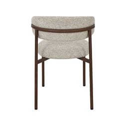 KAITO DINING CHAIR WALNUT/BEIGE