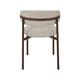 KAITO DINING CHAIR WALNUT/BEIGE