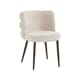 JIRO DINING CHAIR NATURAL/WALNUT