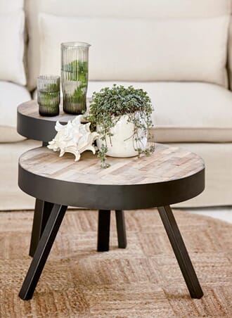 MICHAEL ROUND COFFEE TABLE 58X58X40