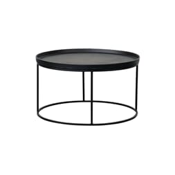 NORTHLAND COFFEE TABLE BLACK M Ø70x40