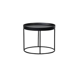 NORTHLAND COFFEE TABLE BLACK S Ø50x40