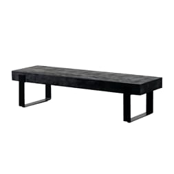 HUNTINGTON COFFEE TABLE BLACK 150X45 CM