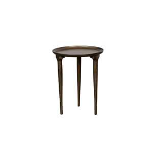 ALLARD COFFEE TABLE ANTIQUE GOLD Ø40X50