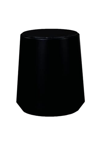 IOWA COFFEE TABLE MARBLE BLACK Ø45xH50 BASE BLACK