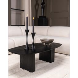 PENNSYLVANIA COFFEE TABLE BLACK 120X60X35 CM