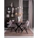 SAN DIEGO DINING TABLE WALNUT 220X90X76 CM