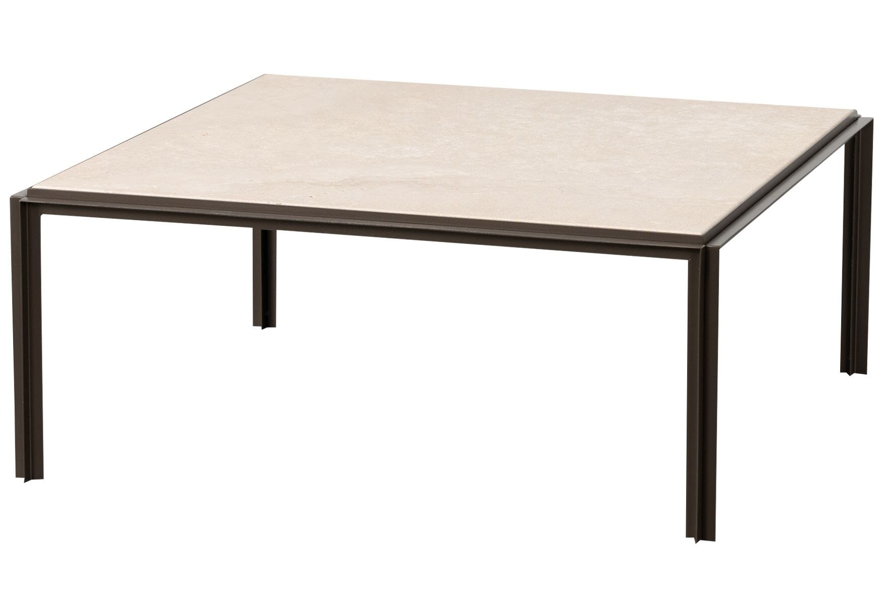 NEW JERSEY COFFEE TABLE TRAVERTINE 85x85x35 Trend Collection AS