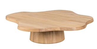 NEWTON COFFEE TABLE NATURAL Ø120X28 CM
