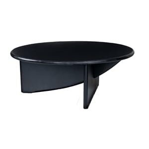 ANNABEL COFFEE TABLE BLACK Ø80 X H30