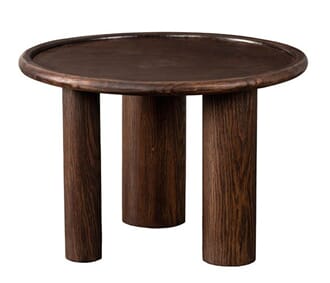 WICHITA COFFFEE TABLE WALNUT Ø60 x H40cm