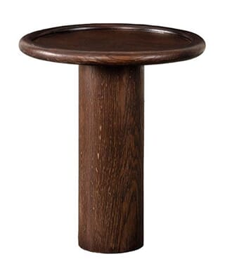 WICHITA COFFFEE TABLE WALNUT Ø40 x H50cm