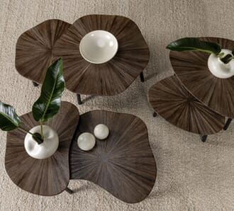 TAMPA ORGANIC COFFEE TABLE SET OF 2