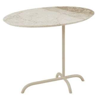 ODESSA COFFEE TABLE WHITE MARBLE W60/D40/H52