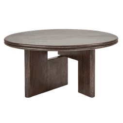 DAYTON COFFEE TABLE WALNUT M W50/D50/H40