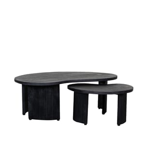 TIMON COFEE TABLE SET BLACK