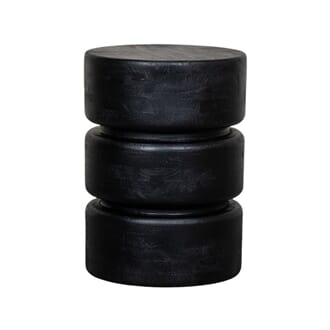 MILLY TABLE BLACK MANGO 35x35x47 CM