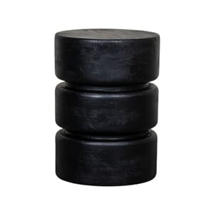 MILLY TABLE BLACK MANGO 35x35x47 CM