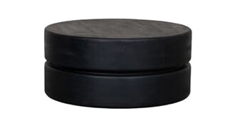 MILLY TABLE BLACK MANGO 70x70x31 CM