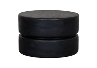 MILLY TABLE BLACK MANGO 50x50x31 CM