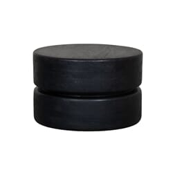 MILLY TABLE BLACK MANGO 50x50x31 CM