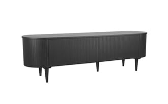 OLIVIA TV CABINET BLACK 180 x 47 x 55 CM