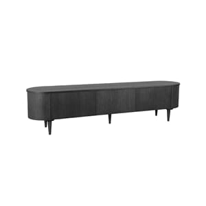 OLIVIA TV CABINET BLACK 220 x 47 x 55 CM