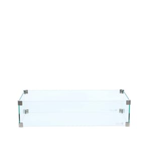 STRAIGHT GLASS SET 65 CM X 33 CM