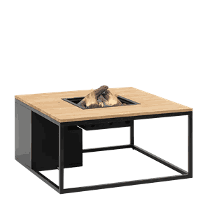 COSILOFT 100 BLACK FRAME/TEAK TOP