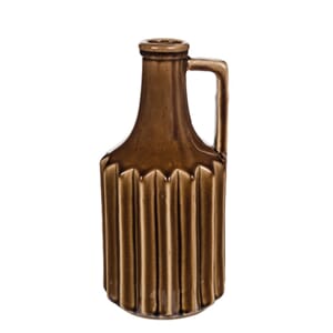 TALIA VASE HANDLE BROWN 30 CM
