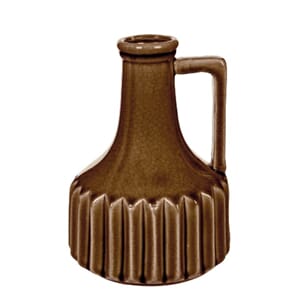 TALIA VASE HANDLE BROWN 23 CM