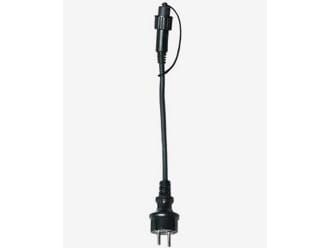 Startkabel Svart L= 1,8m inkl M4 koppling