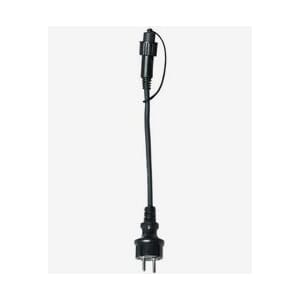 Startkabel Svart L= 1,8m inkl M4 koppling