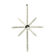Polaris Ø: 120 cm kaldhvite LED