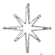 Orion Ø: 40 cm kaldhvite LED