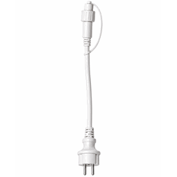 LED Startkabel Vit L=1,8m inkl inkl AC/DC M4 koppling