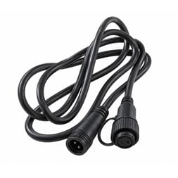 Forlengningskabel Svart L =2,0m M4 kobling