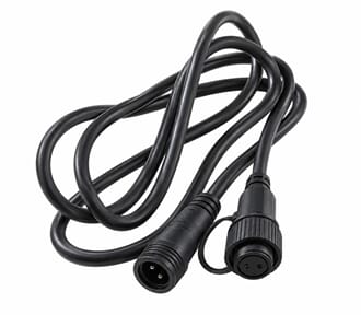 Forlengningskabel Svart L= 12,0m M4 kobling