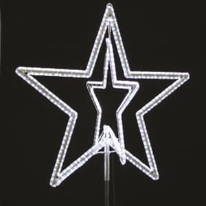 Toppstjerne Ø80/110cm -3D 4000K