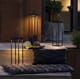 Ravello lanterne 50 cm sort dimmbar
