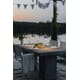 Capri bordlampe hvit dimmbar 37 cm