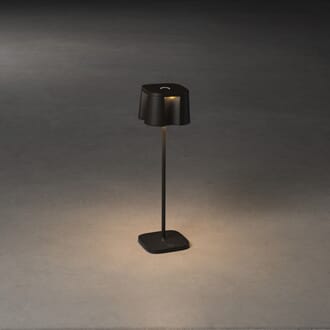 Nice bordlampe sort dimmbar