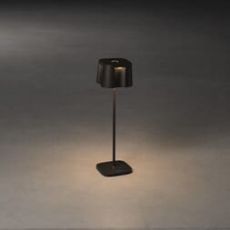 Nice bordlampe sort dimmbar